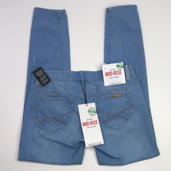 ARMANI EXCHANGE The Rider Mid-Rise Skinny  Women's Jean Sz 4 - Picture 3 of 9